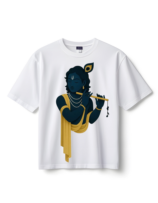 Janmashtami oversized tshirt for unisex