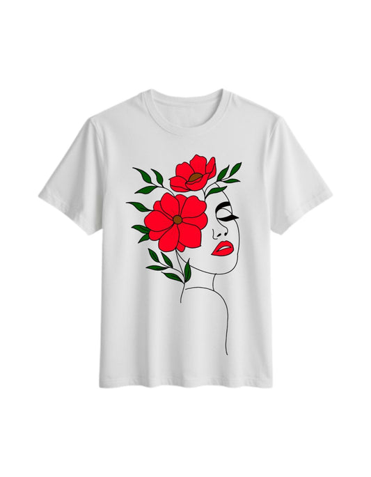 Beauty with a Flower Crown